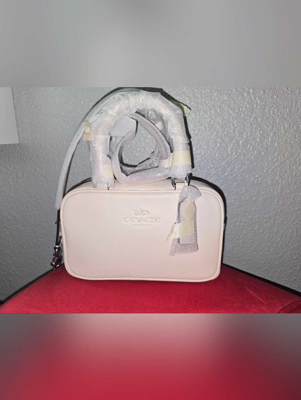 Coach Satchel Crossbody (Style Number CT776) NEW WITH TAGS CHALK